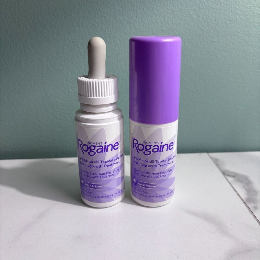 Rogaine Women's / 2% Minoxidil Hair Regrowth Treatment 2 Month / Exp 7/2026 READ